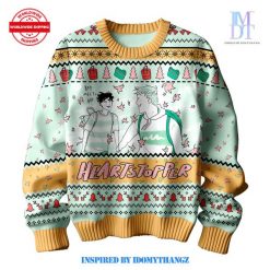 Heartstopper Hi Hi Christmas Ugly Sweater