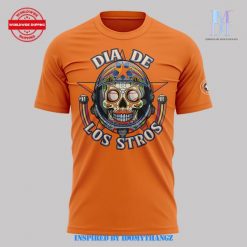 Houston Astros Dia De Los Stros Orange Shirt