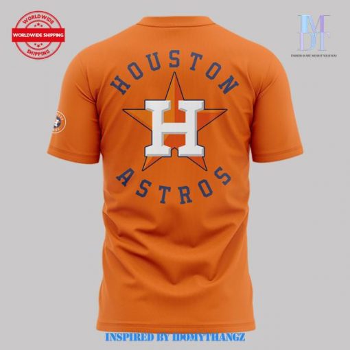 Houston Astros Dia De Los Stros Orange Shirt