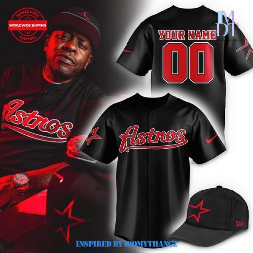 Houston Astros x Scarface with this 30th Anniversary Baseball Jersey