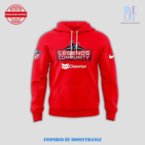 Houston Texans Legends Community Chevron Hoodie