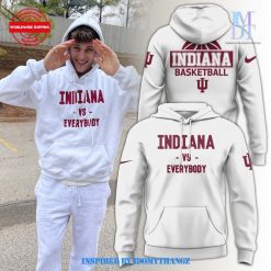 INDIANA VS EVERYBODY White Special Hoodie