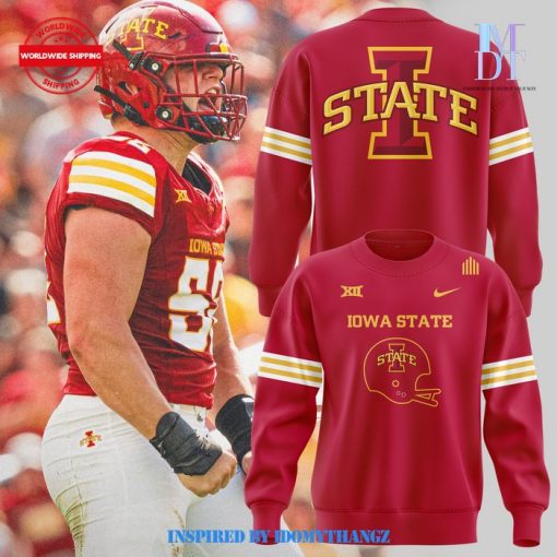 Iowa State Football 2024 Redout Limited Edition Sweatshirt