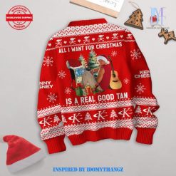 Kenny Chesney Christmas Time Is Here Sweater