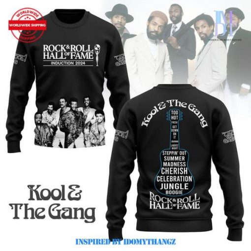 Kool And The Gang Too Hot Black Sweatshirt