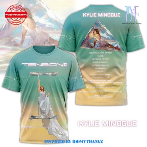 Kylie Minogue Tension 3D Shirt