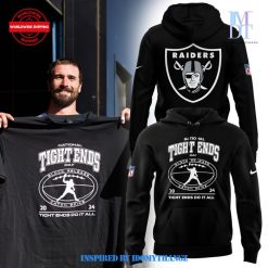 Las Vegas Raiders 2024 National Tight Ends Day Hoodie