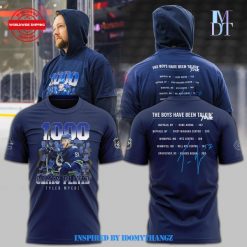 Limited Edition 1000 Games Played Vancouver Canucks Shirt