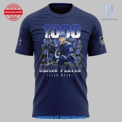 Limited Edition 1000 Games Played Vancouver Canucks Shirt