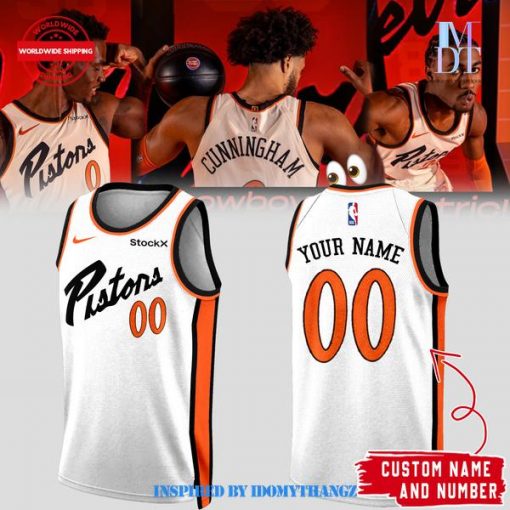 Limited Edition Detroit Pistons Basketball Jersey 2025