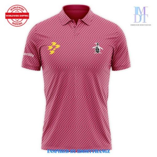 Limited Edition LIV Golf 2024 Team Champions Pink Polo Shirt