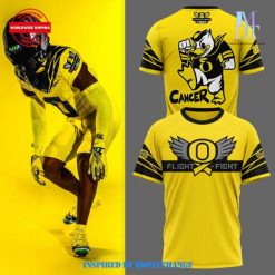 Limited Edition Oregon Ducks Stomp Out Cancer Shirt