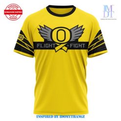 Limited Edition Oregon Ducks Stomp Out Cancer Shirt