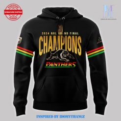 Limited Edition Penrith Panthers 2024 NRL Grand Final Champions Hoodie