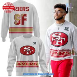 Limited Edition San Francisco 49ers Classic White Sweatshirt