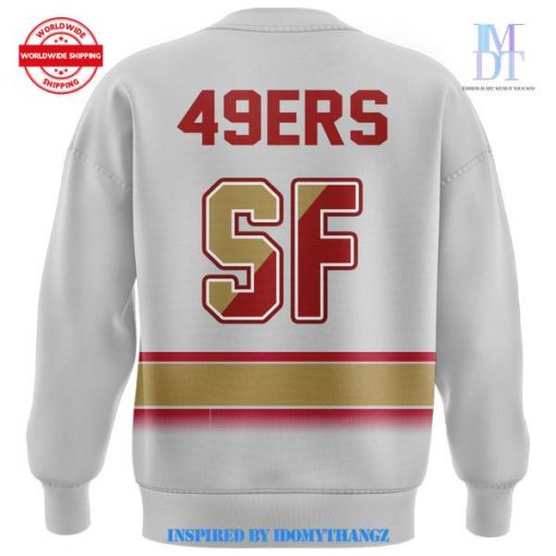 Limited Edition San Francisco 49ers Classic White Sweatshirt