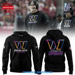 Limited Edition Washington Commanders 2024 NFL Crucial Catch Hoodie