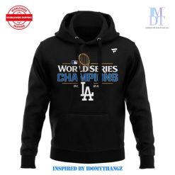 Limited Los Angeles Dodgers World Series Champions 2024 Black Hoodie