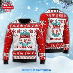 Liverpool FC Christmas 3D Ugly Sweater