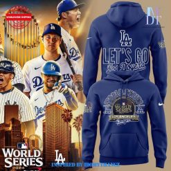 Los Angeles Dodgers ’47 Royal 2024 World Series Hoodie