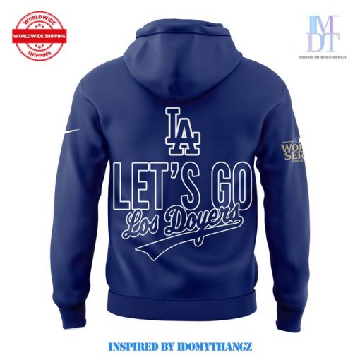 Los Angeles Dodgers ’47 Royal 2024 World Series Hoodie