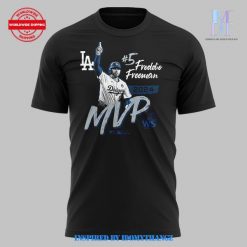 Los Angeles Dodgers Freddie Freeman 2024 World Series MVP Curveball Black Shirt