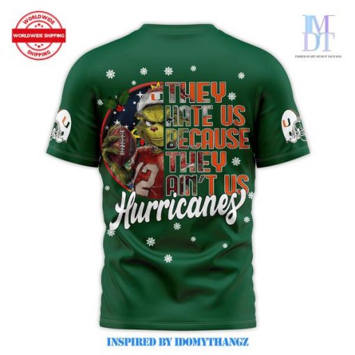 Miami Hurricanes The Hate Us Because The Ain’t Us Shirt