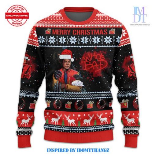 Michael Jackson Thriller Christmas Sweater