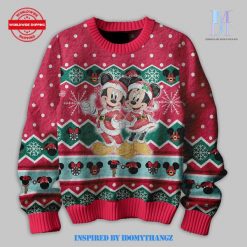 Mickey Mouse Christmas On Main Street Sweater