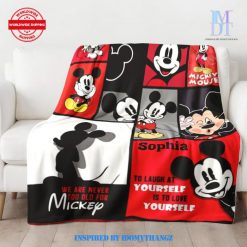 Mickey Mouse Mickey Lover Disney Fan Blanket