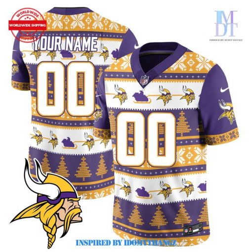 Minnesota Vikings 2024 Christmas Vapor Limited Jersey