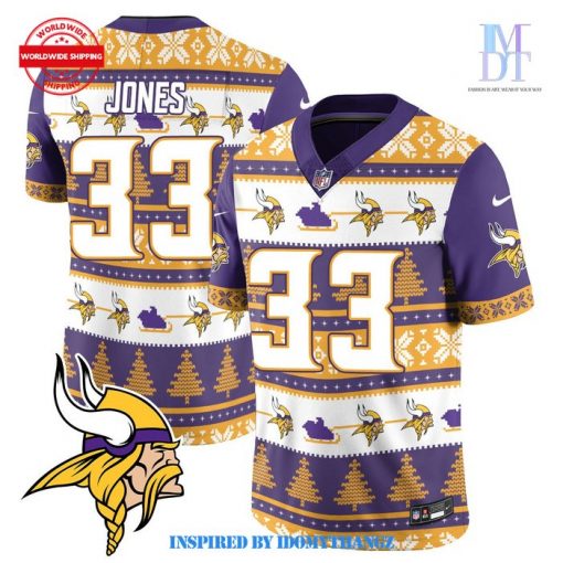 Minnesota Vikings 2024 Christmas Vapor Limited Jersey