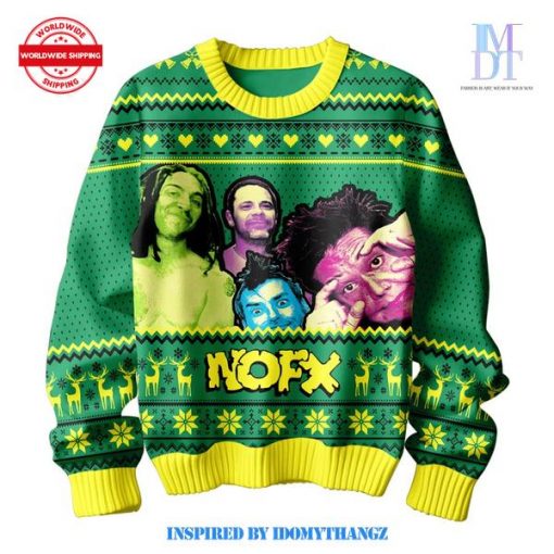 NOFX Band Punk’s Not Dead Sweater