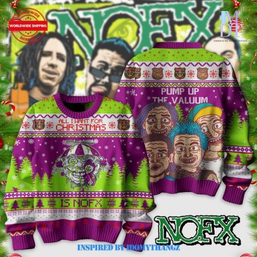 NOFX Pump Up The Valuum Sweater