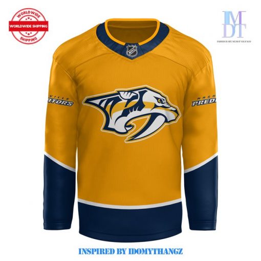 Nashville Predators X Hello Kitty 2024 Limited Edition Jersey