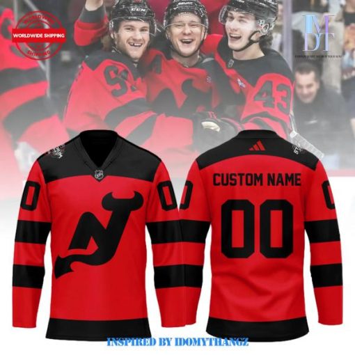 New Jersey Devils Stadium Series Red Jersey