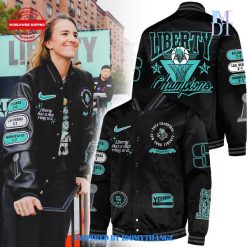 New York Liberty Has A Nice Ring To It Champions 2024 Bomber Jacket