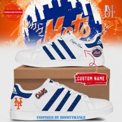 New York Mets OMG Custom Name Stan Smith Shoes