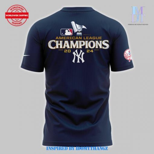 New York Yankees 2024 American League Champions Nike Shirt