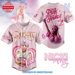 Nicki Minaj Pink Friday 2 Baseball Jersey