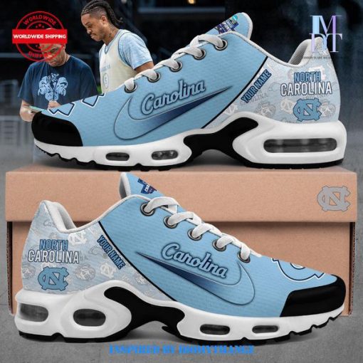 North Carolina Tar Heels Basketball Custom Name Sport Shoes