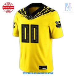 Oregon Ducks 2024 Stomp Out Cancer Custom Jersey