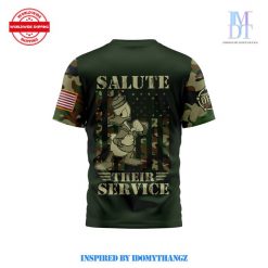 Oregon Salute To Service 2024 Camo Shirt