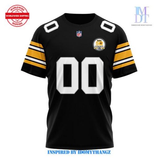 Pittsburgh Steelers 50th Anniversary Of Super Bowl IX Shirt