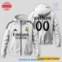 Real Madrid 24-25 Home Windbreaker Jacket