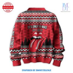 Rolling Stones Its Only XMas But I Like It Sweater