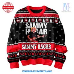 Sammy Hagar Van Hagar Christmas Sweater