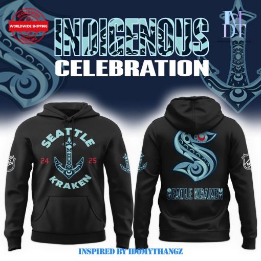 Seattle Kraken Indigenous Peoples Night 2024 Hoodie