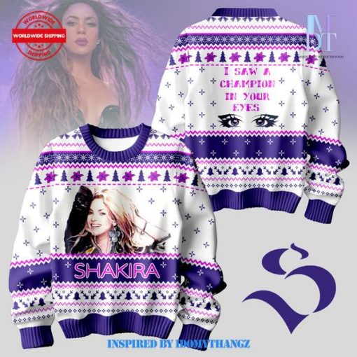 Shakira I Saw A Champion In Your Eyes Sweater