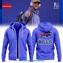 Special Buffalo Bills Josh Allen Zip Hoodie